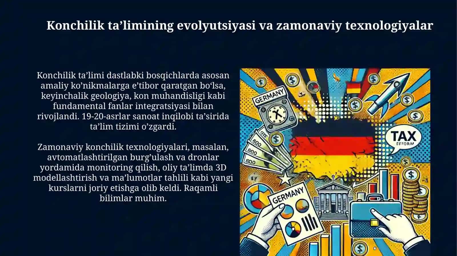 Oliy ta’limda islohotlar (konchilik sohasida o‘zgarishlar misolida) 4