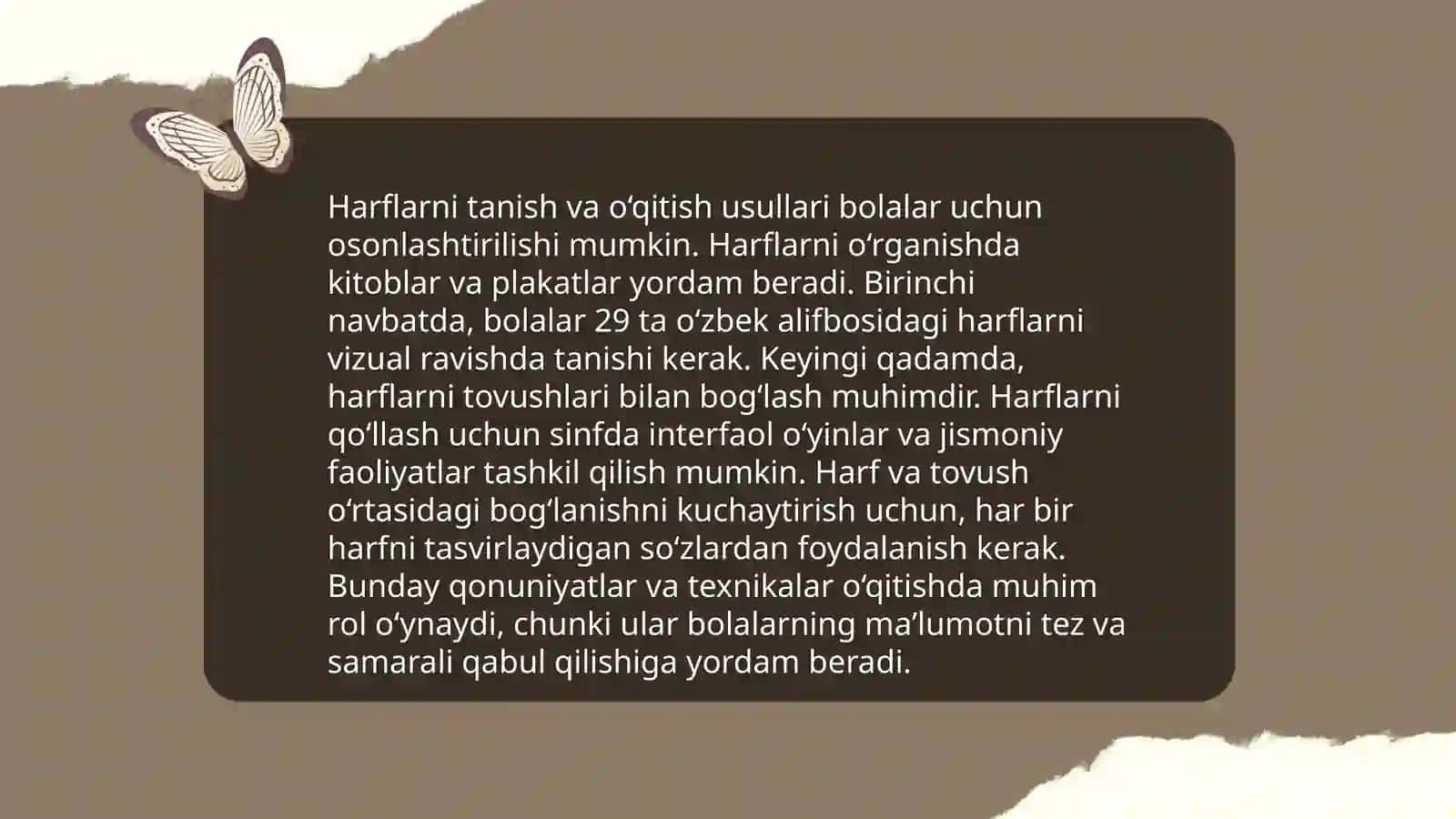 Savod o‘rgatish davri 4