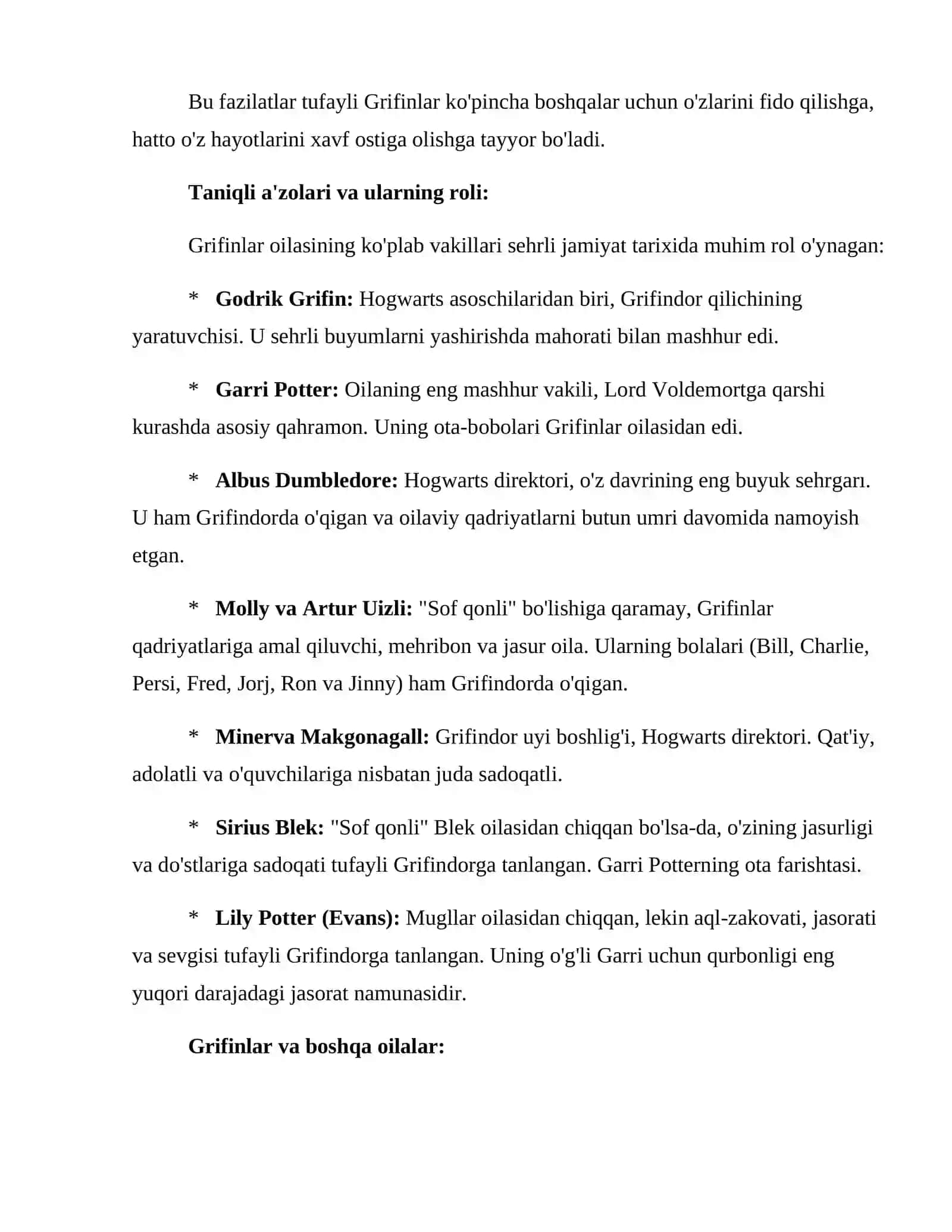 Griffinlar oilasi 4