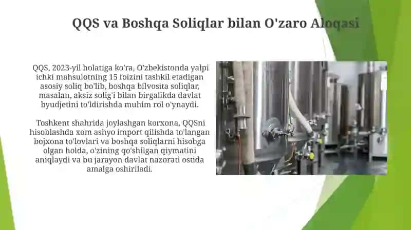 Qo'shilgan Qiymat Soligining Amalga Oshirilishi 4