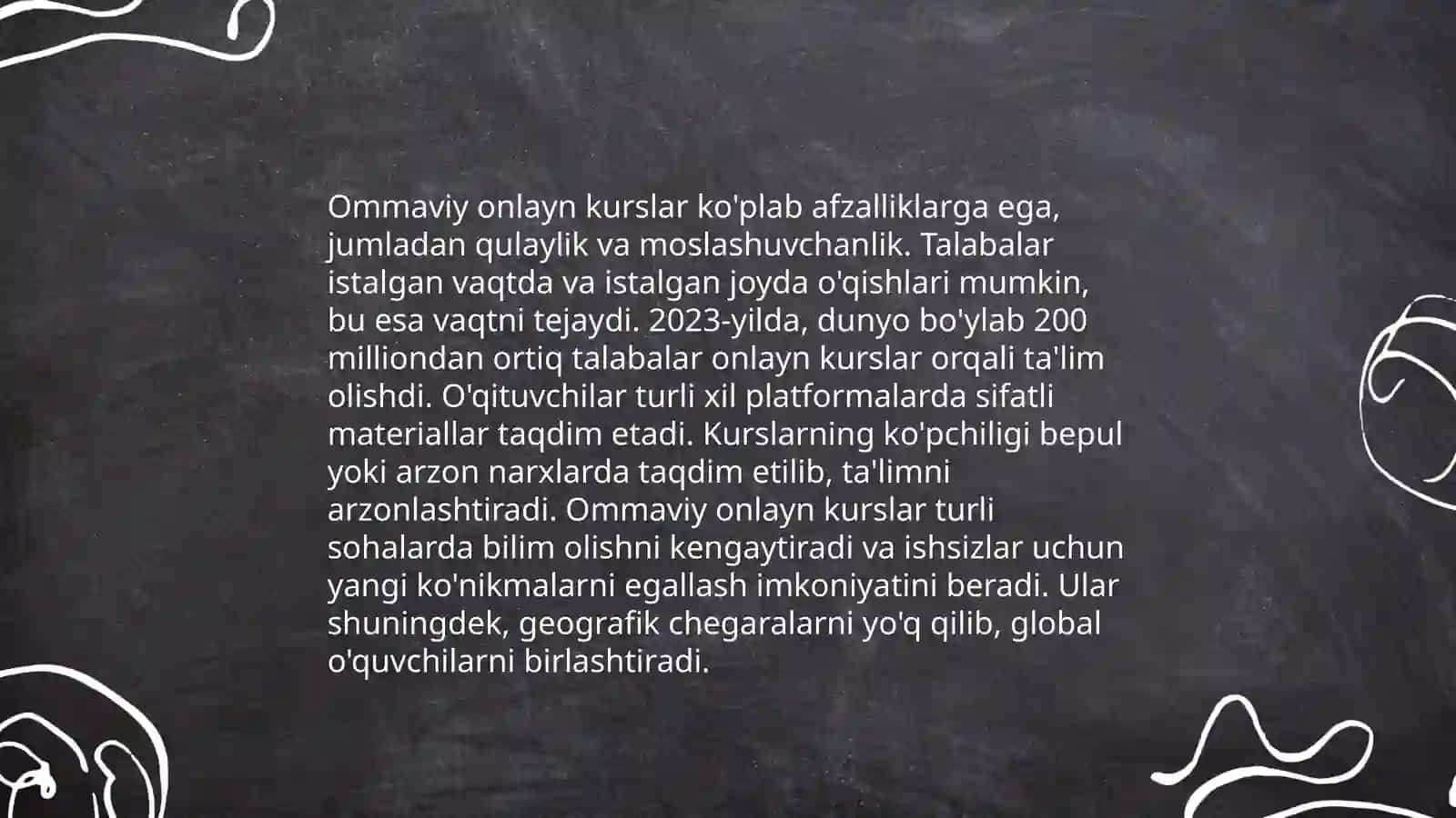 Ommaviy onlayn ochiq kurslar 4
