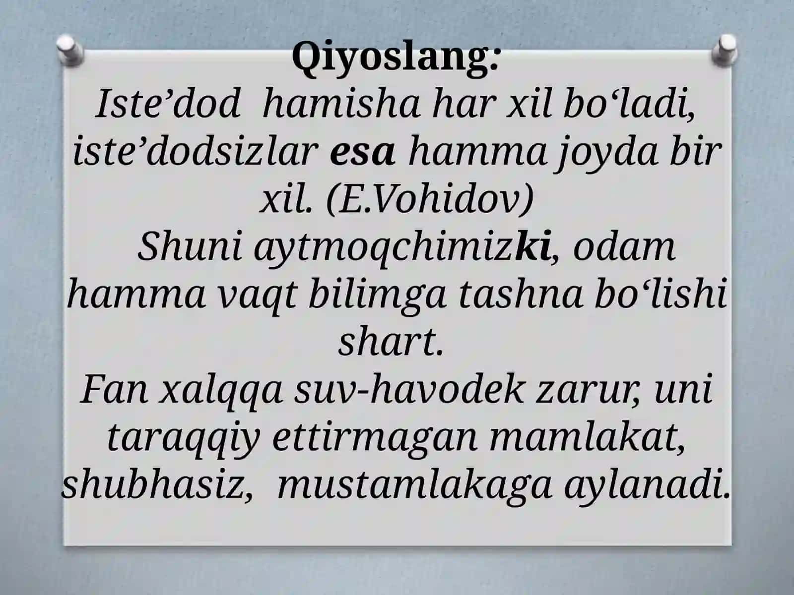 Bogʻlangan qoʻshma gaplar 4