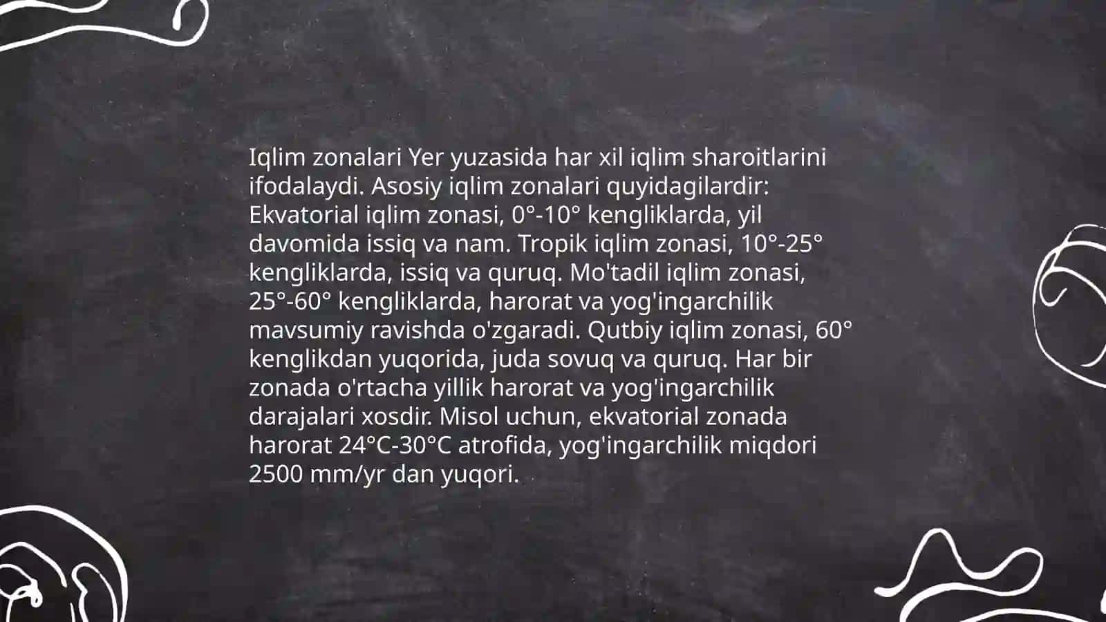 Iqlimning tasniflari 4