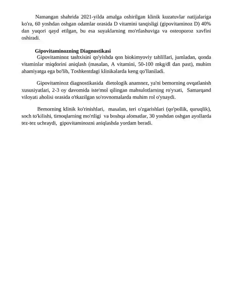 Avitaminoz va gipovitaminoz 4