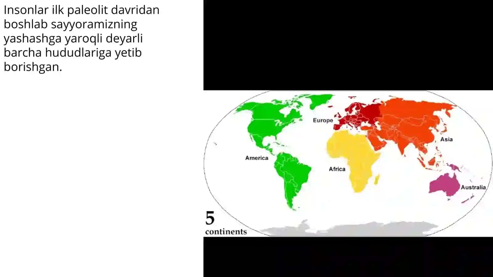 Odamzod irqlarining shakllanishi 4