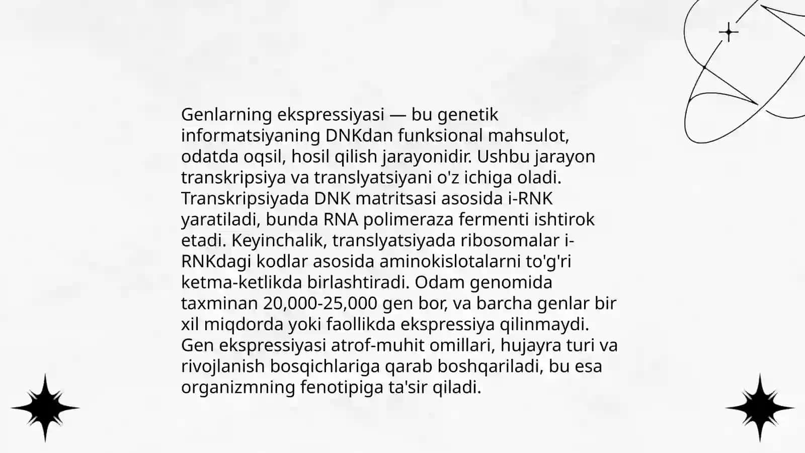 Irsiyatning molekulyar asoslari 4