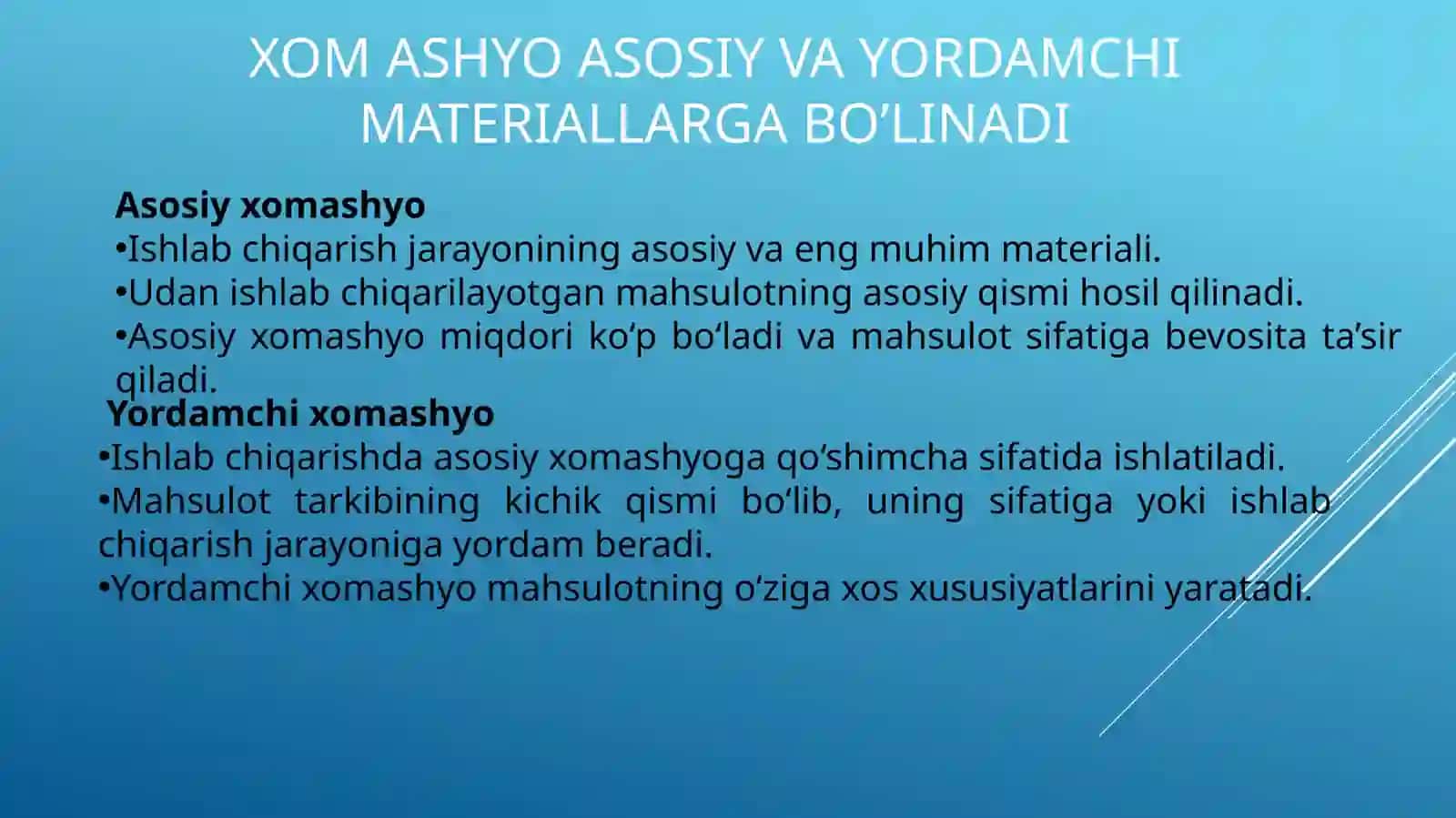 7-mavzu.O‘zbekiston sanoatining xomashyo manbai va uni joylashtirish 4