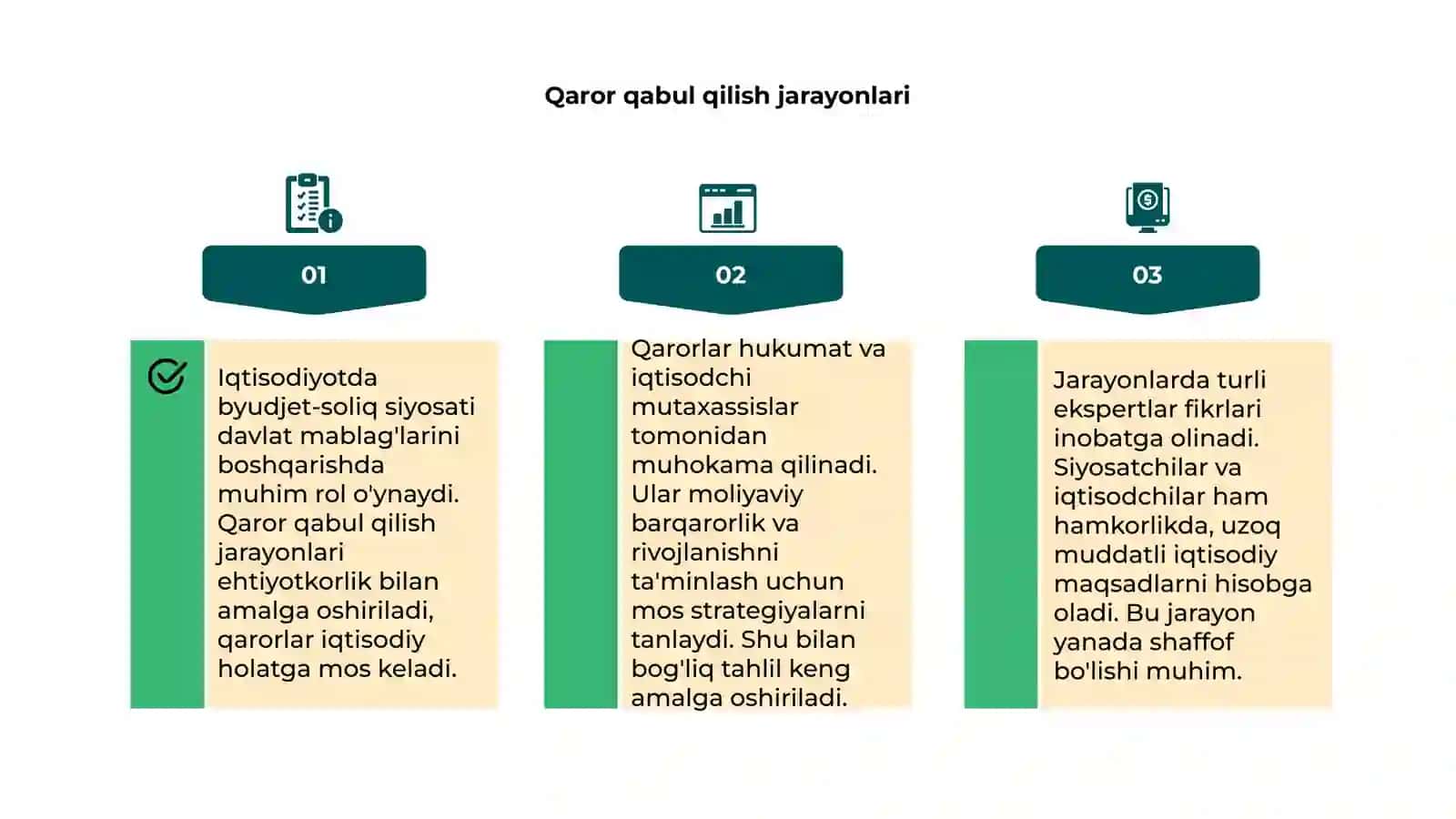 Iqtisodiyotda byudjet-soliq siyosati 4