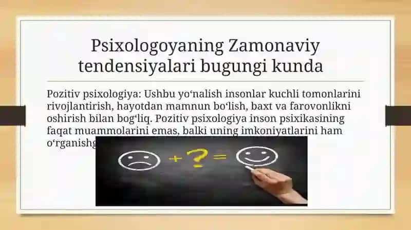 Psixologiyaning Zamonaviytendensiyalari 4