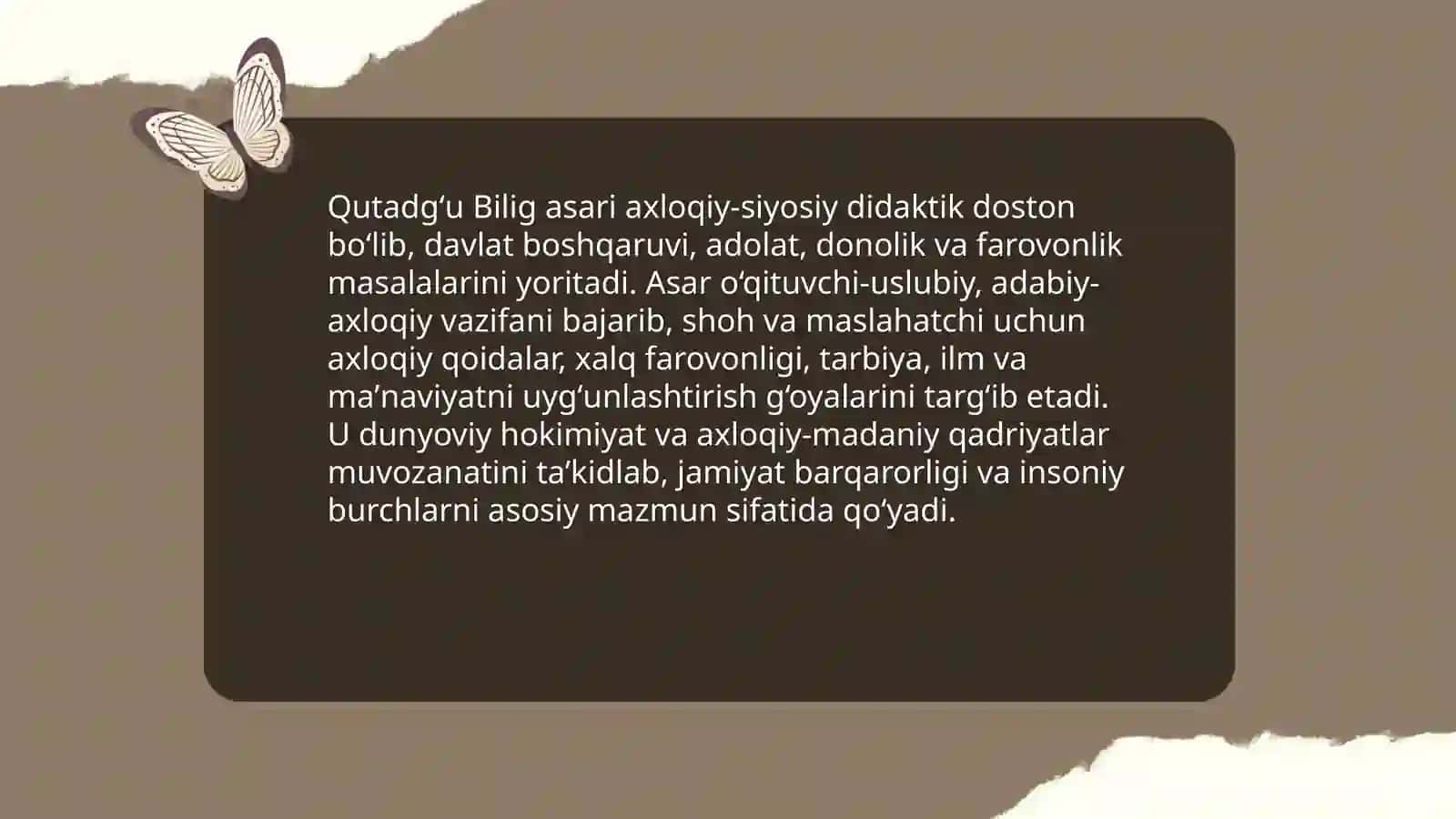 Qutadgʻu Bilig 4
