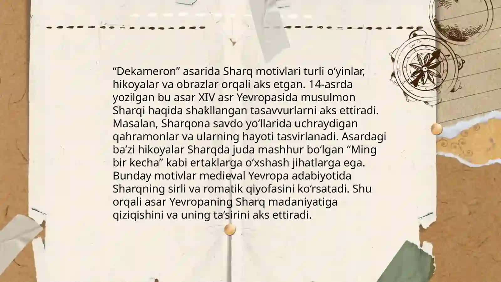 Bokachcho ijodida sharq motivlari 4