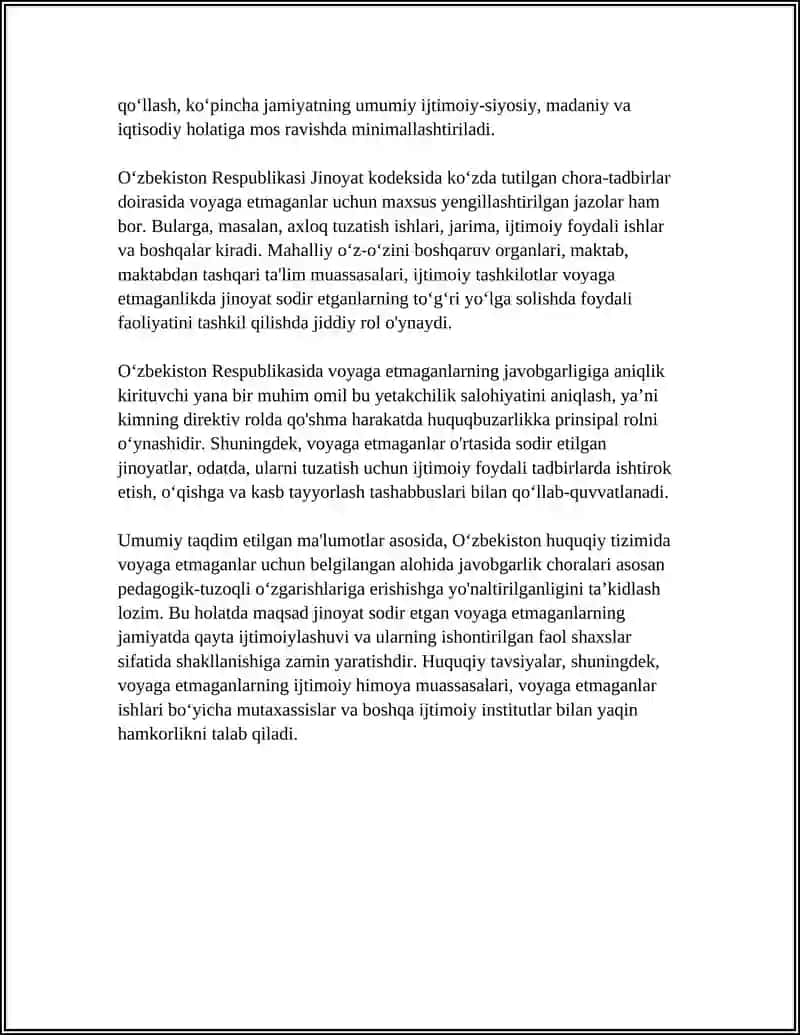 VOYAGA ETMAGANLARNING JAVOBGARLIGI 4