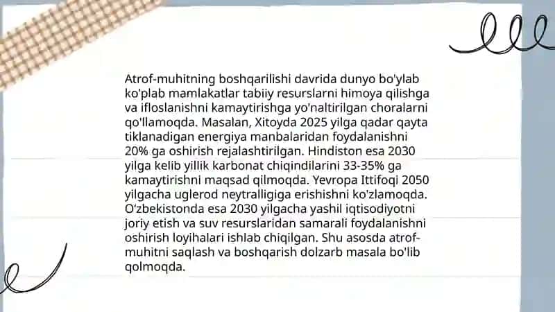 Umumiy ekologiya qonunlari 4
