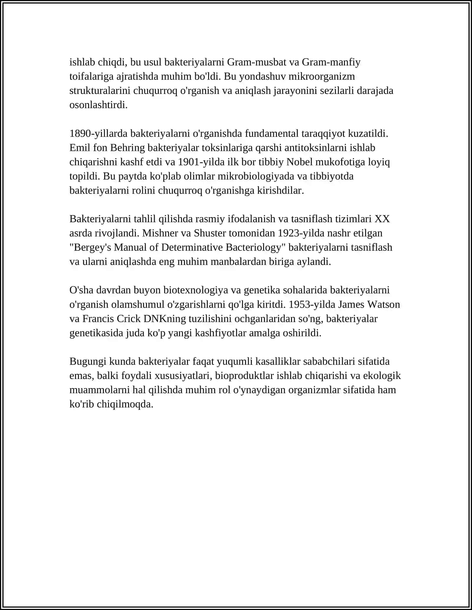 BAKTERIYALAR DUNYOSI 4