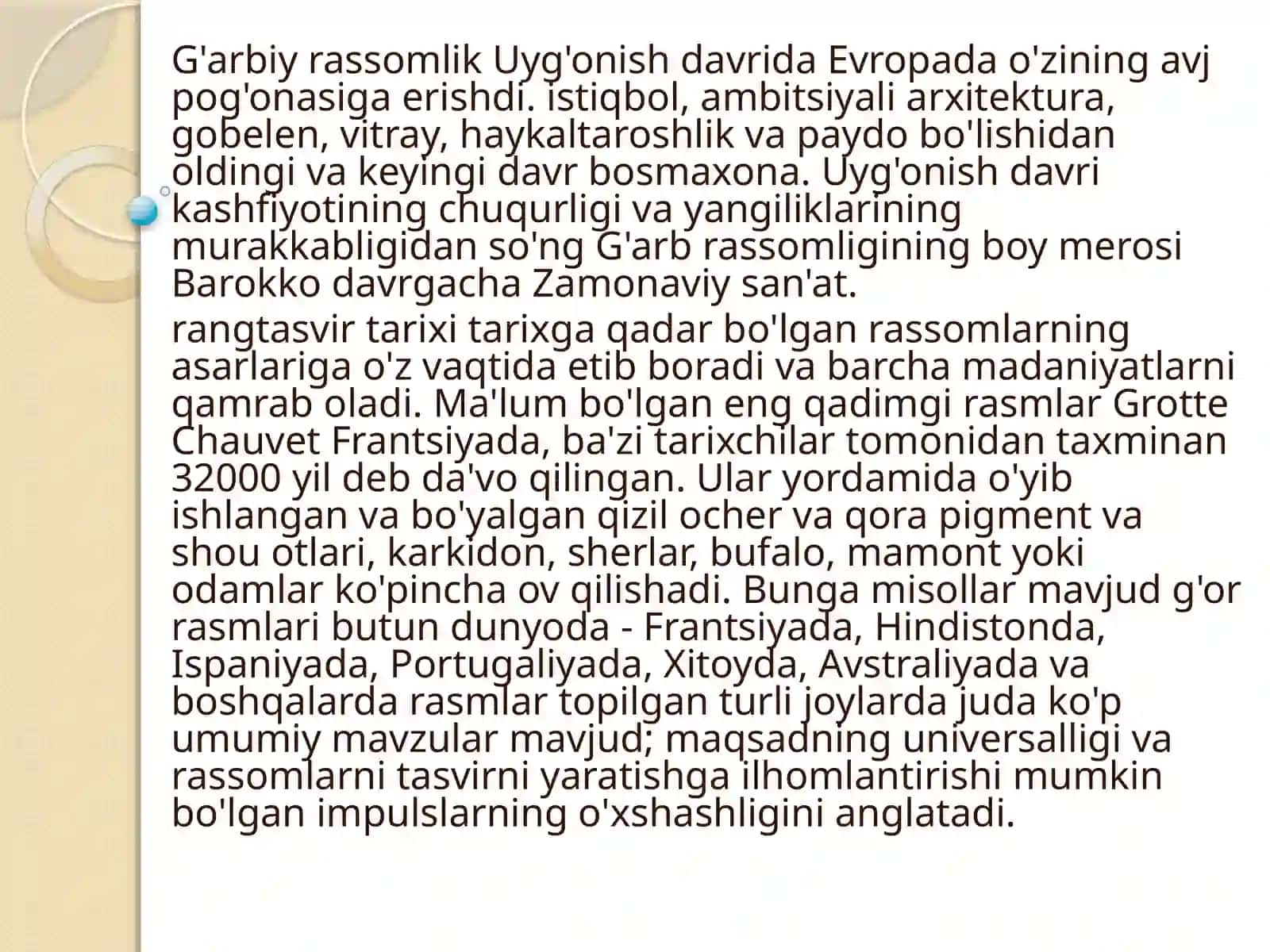 G'ARB VA SHARQ ZAMONAVIY RASMLARI 4
