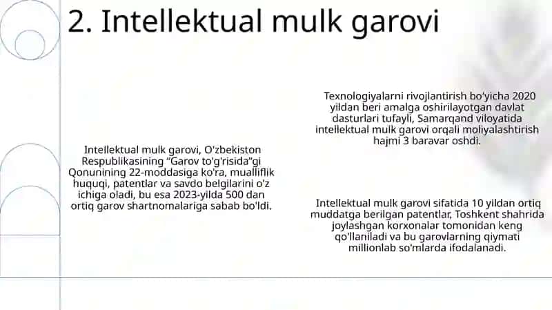 Garov turlari 4