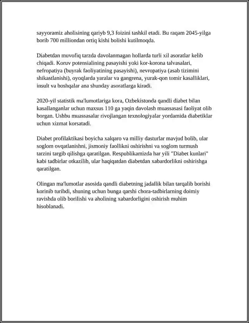 Qandli Diabet 4