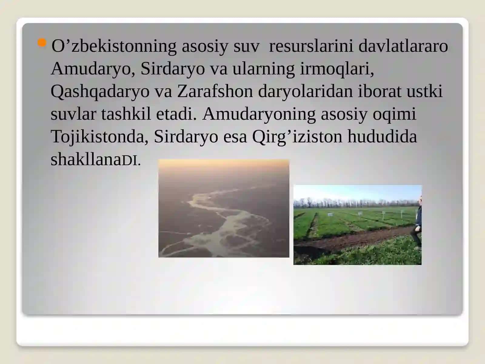 Dehqonchilik va melioratsiya fani 4
