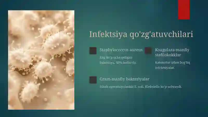 Jarrohlik infektsiyasi Umumiy ma'lumot 4