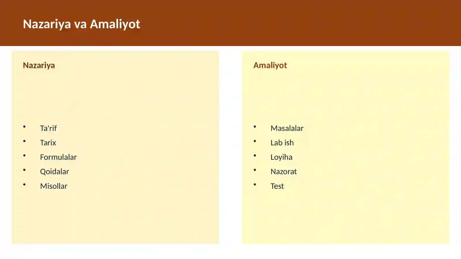 Ketonlar O'qituvchilar va talabalar uchun dars ishlanma 4
