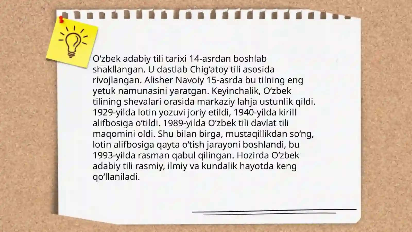 Hozirgi õzbek adabiy tili fanining predmenti,maqsadi va vazifalari 4