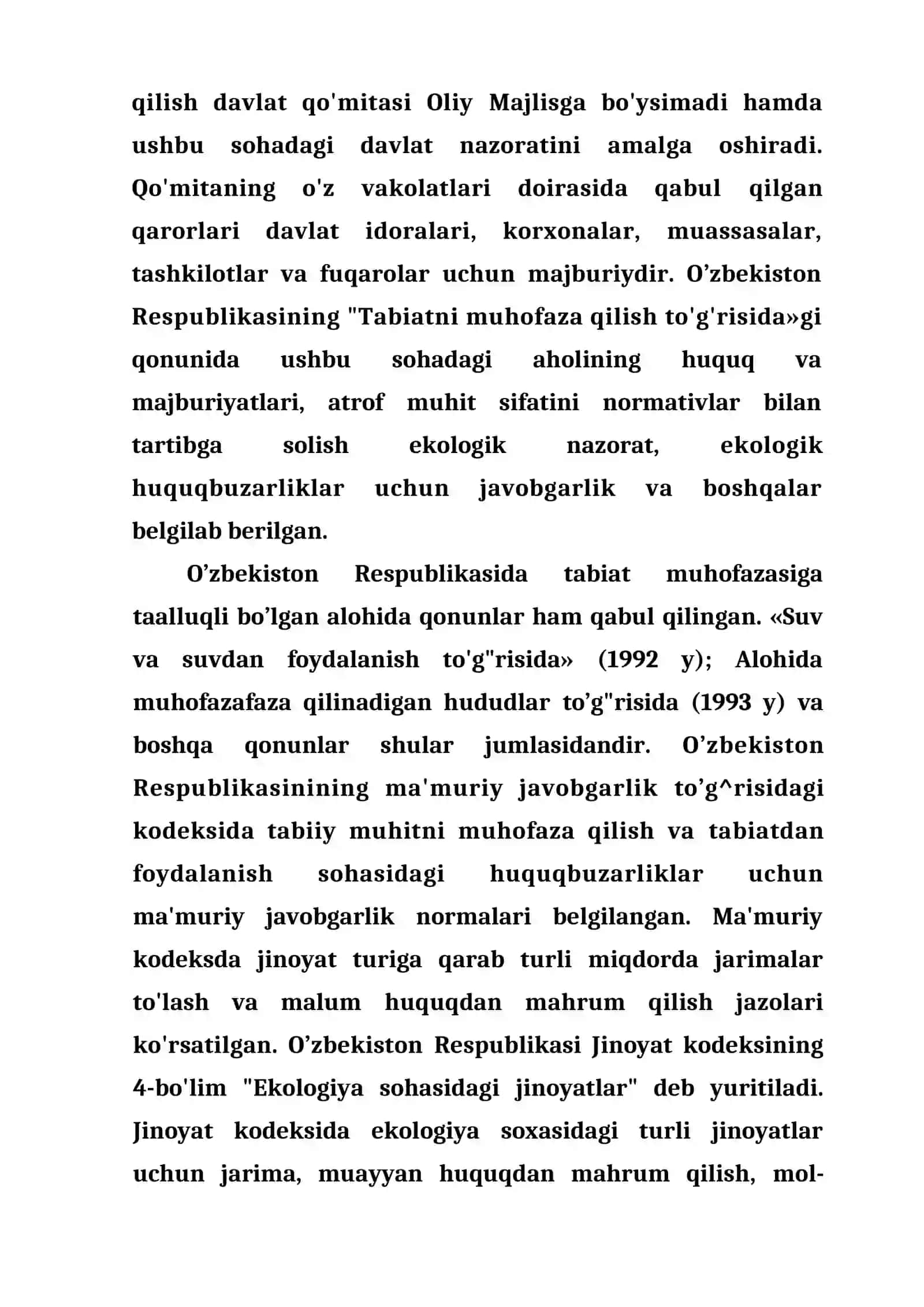 Tabiatni muhofaza qilish tadbirlari 4
