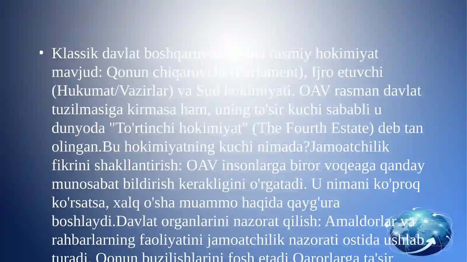 ommaviy axborot vositalari milliy g’oyada o'rni 4