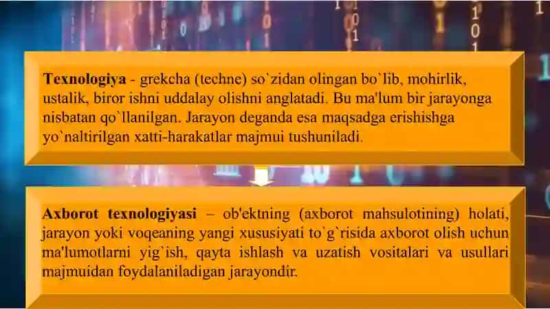 Axborot texnologiyalariining infratuzilmalari 4