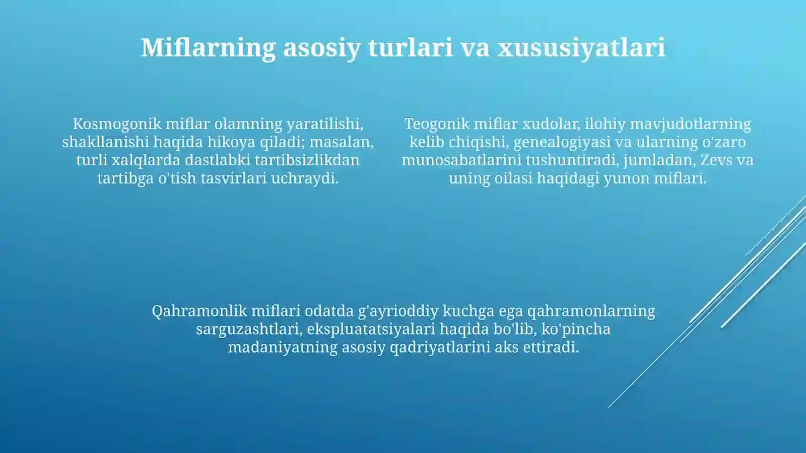 Dunyo xalqlari miflari 4