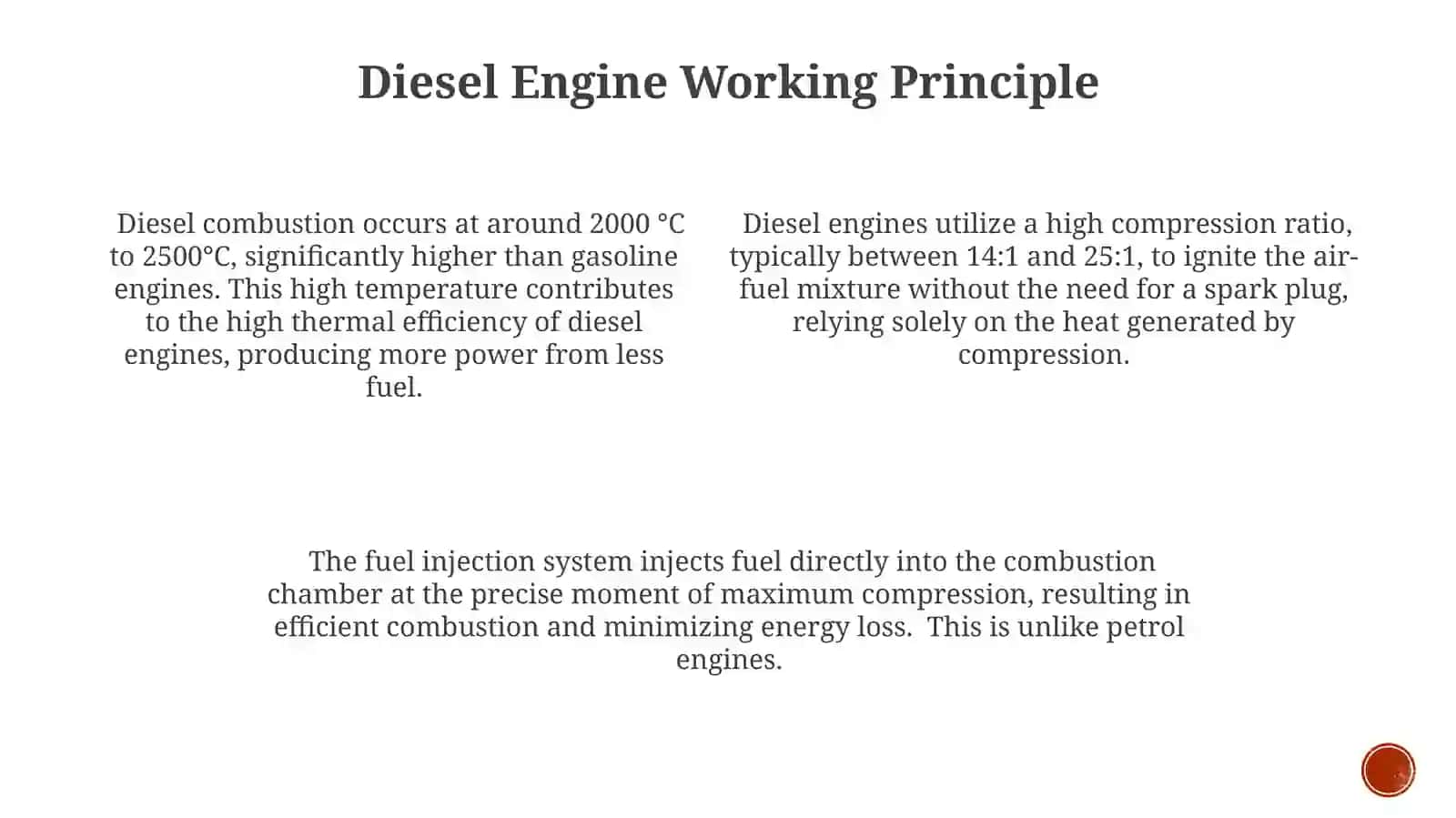 Diesel engines 4