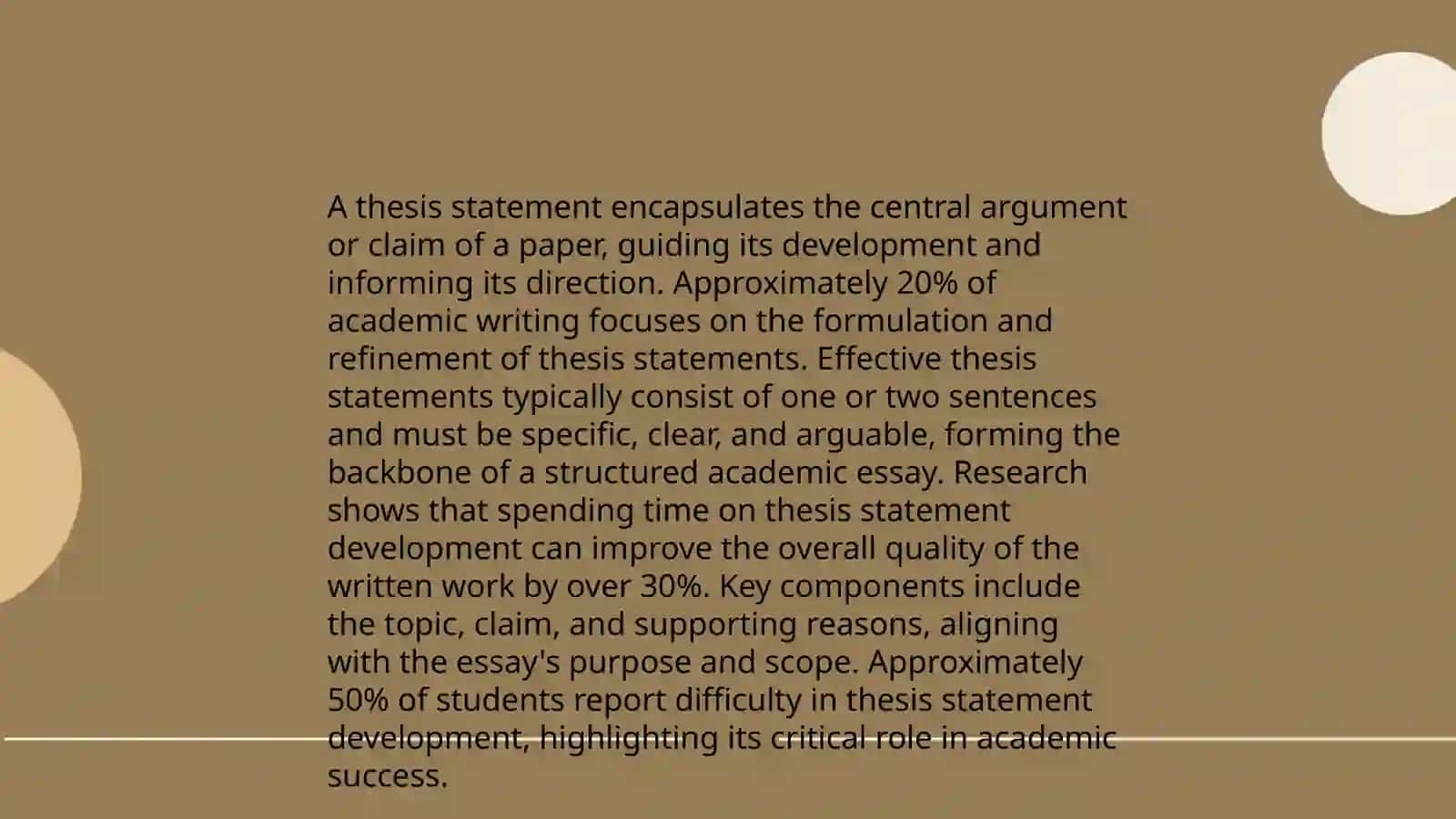 Structure of course paper and requirements for 4