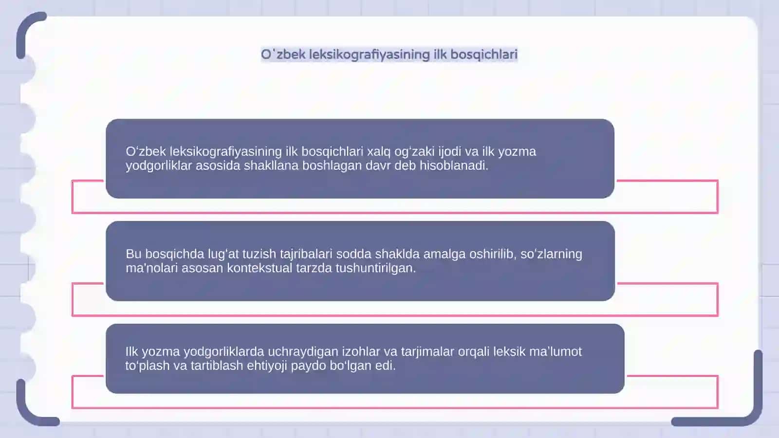 Oʻzbek tili leksikografiyasining taraqqiyot bosqichlari 4