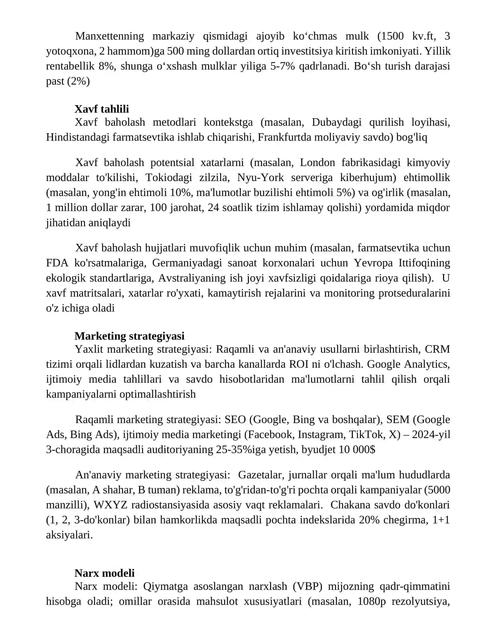 Savdo Kanallari 4