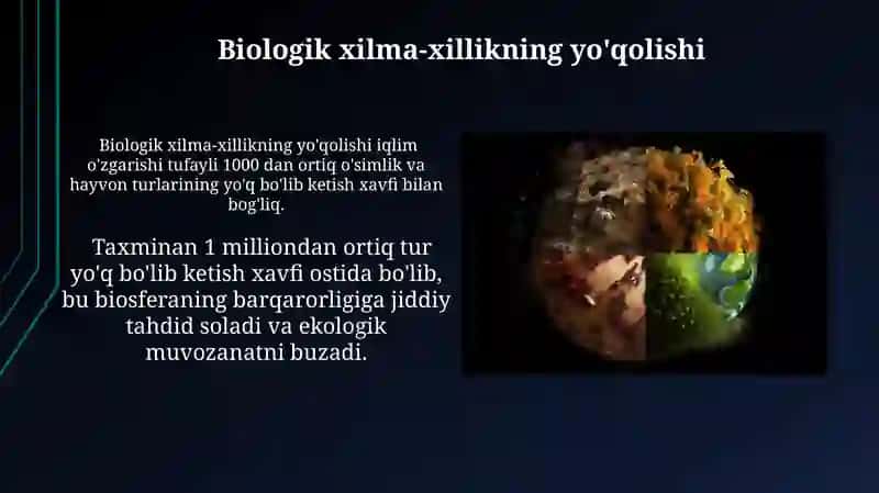 Iqlim òzgarishi va ekologik moslashuv 4