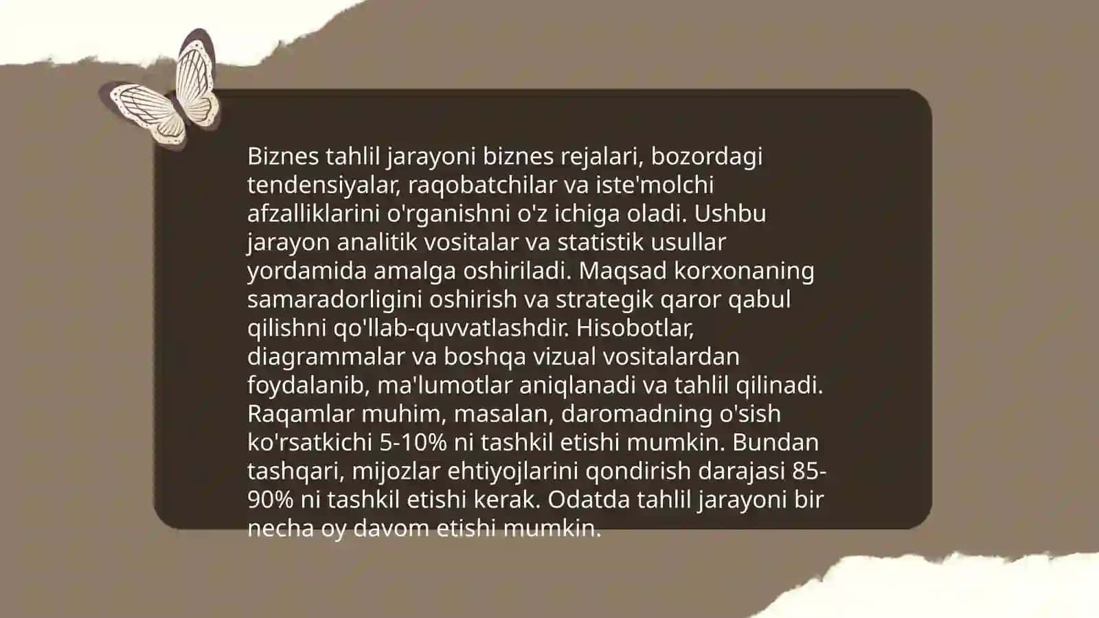 Biznes tahlil va uning usullari 4