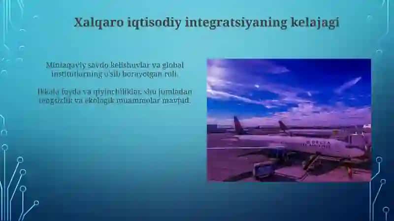 Xalqaro iqtisodiy integratsiya 4