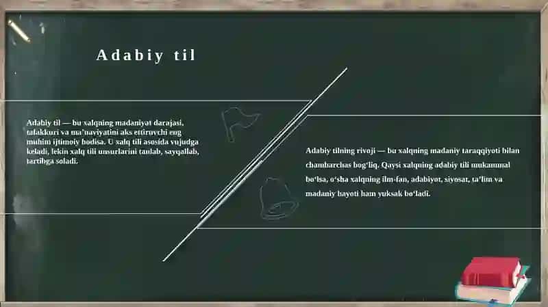 Adabiytil haqida umumiy ma'lumot 4