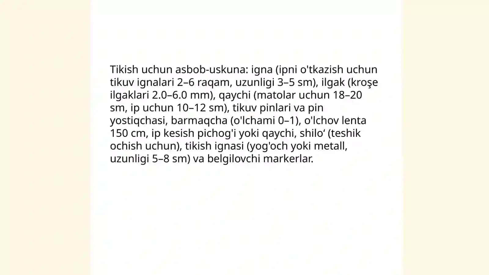 Ipdan turli o'yinchoqlar tikish texnalogiyasi 4