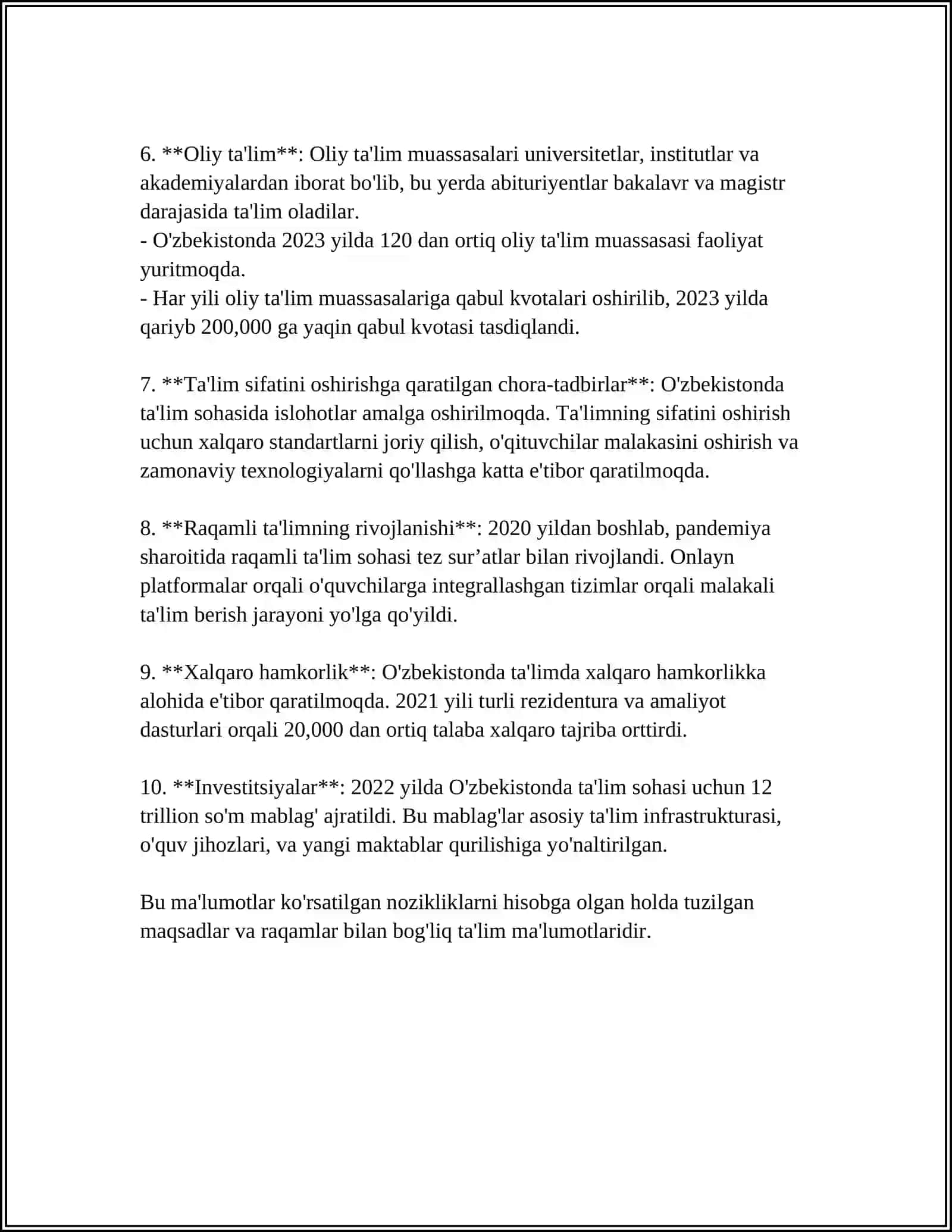 EKALOGIK TA'LIM TARBIYA VAZIFALARI 4