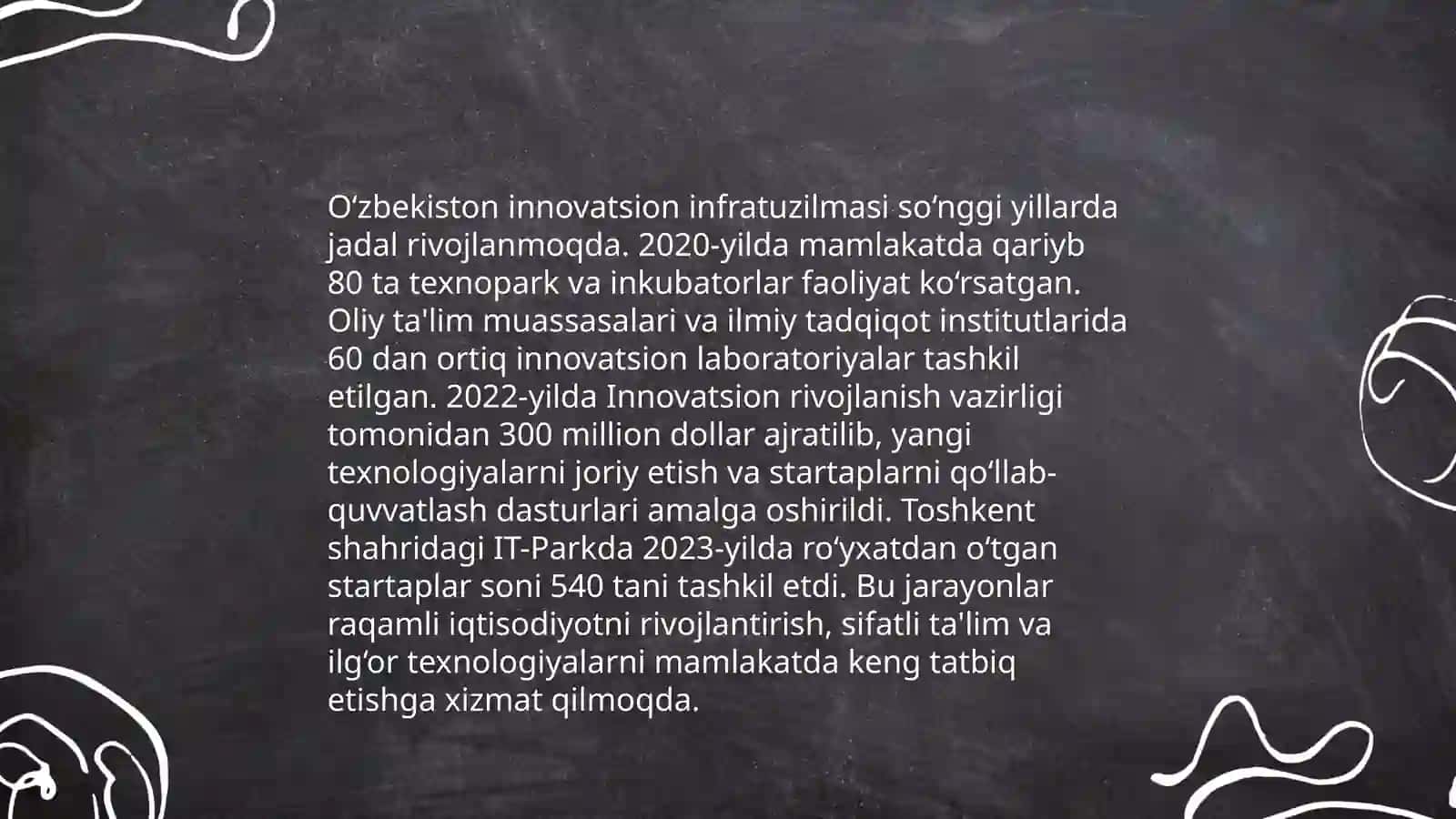 O'zbekistonning innovatsion siyosati 4