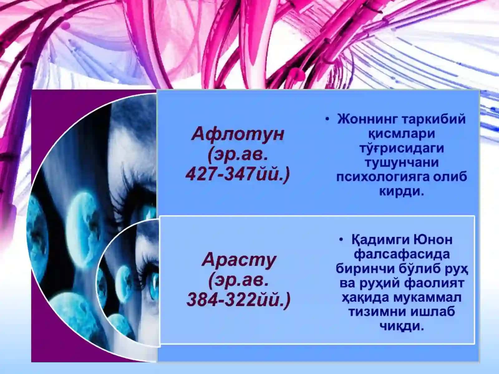 Психиканинг эволюцияси ва вужудга келиши 4