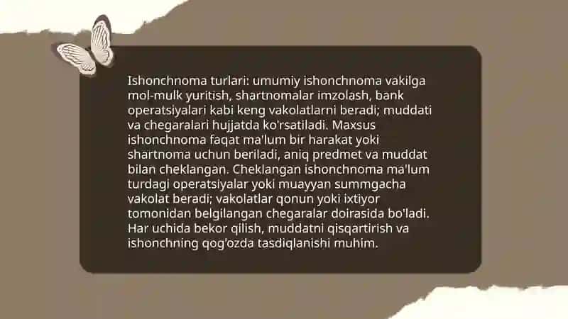Ishonchnoma, dalolatnoma 4