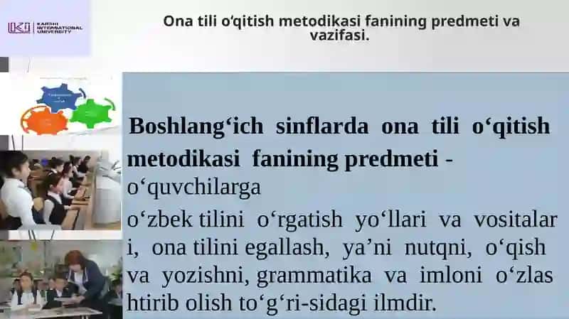Ona tili va uni o'qitish metodikasi 4