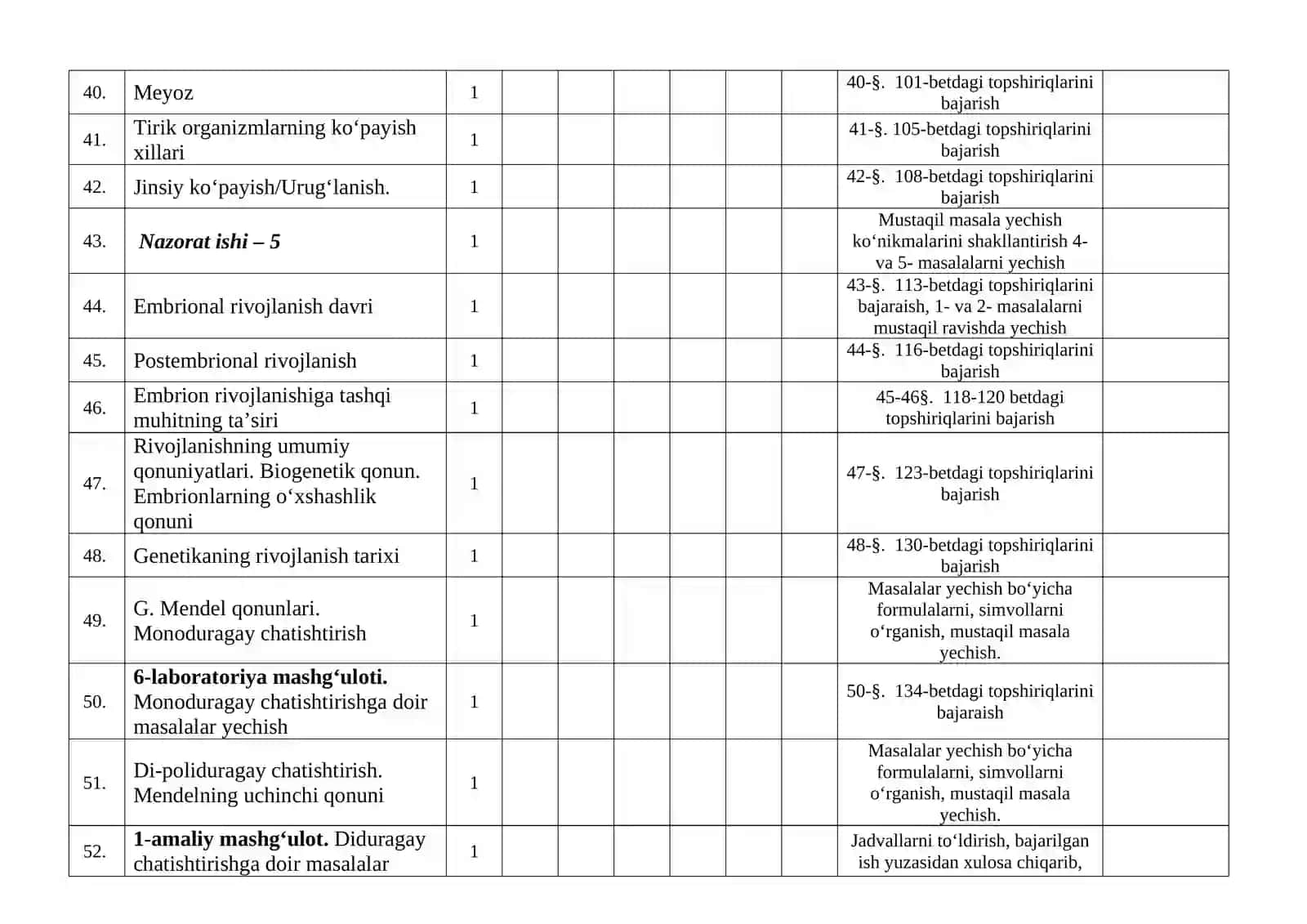 9-sinf biologiya ish reja 2026-yil 4