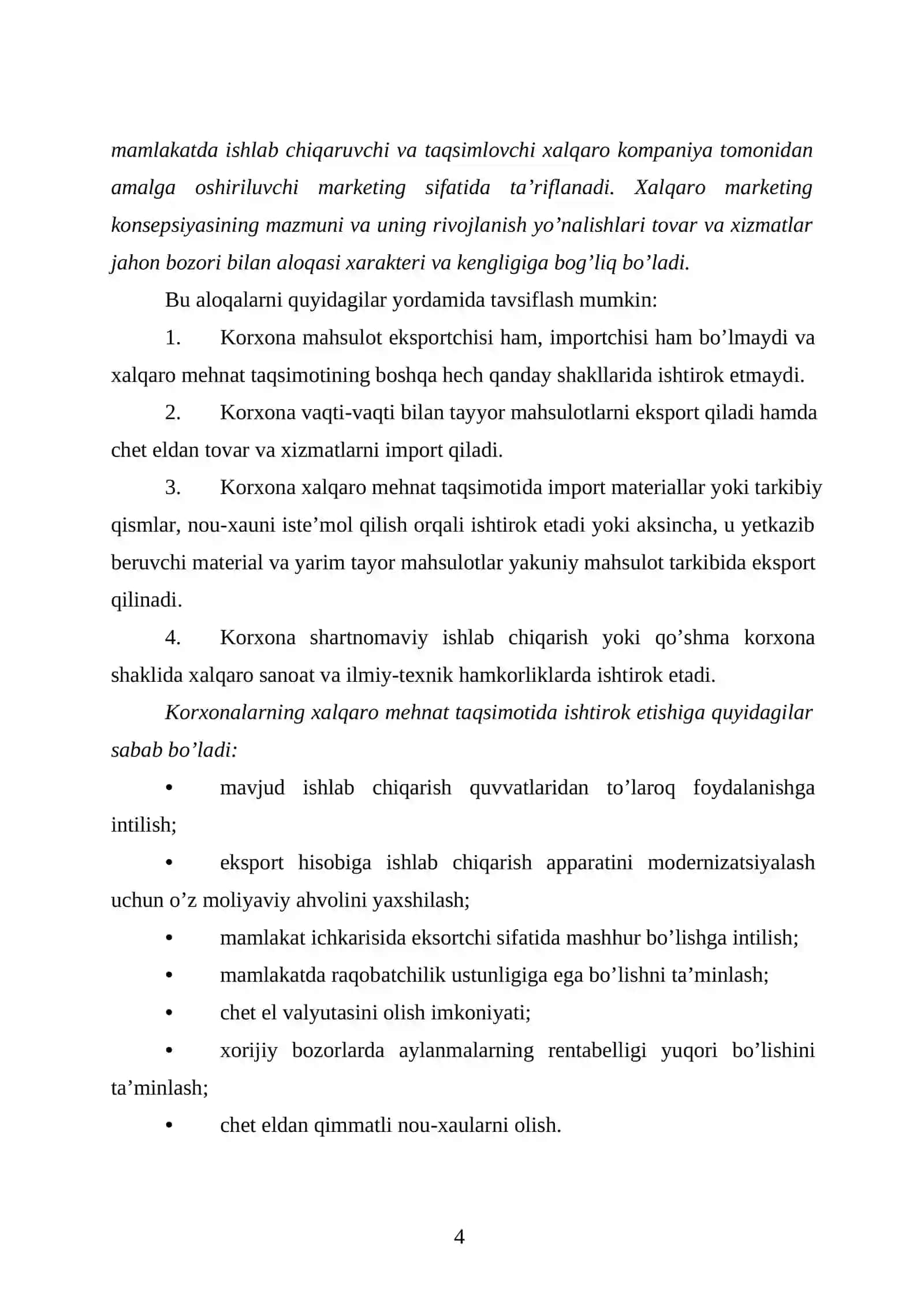 Zamonaviy bosqichdagi xalqaro marketing 4