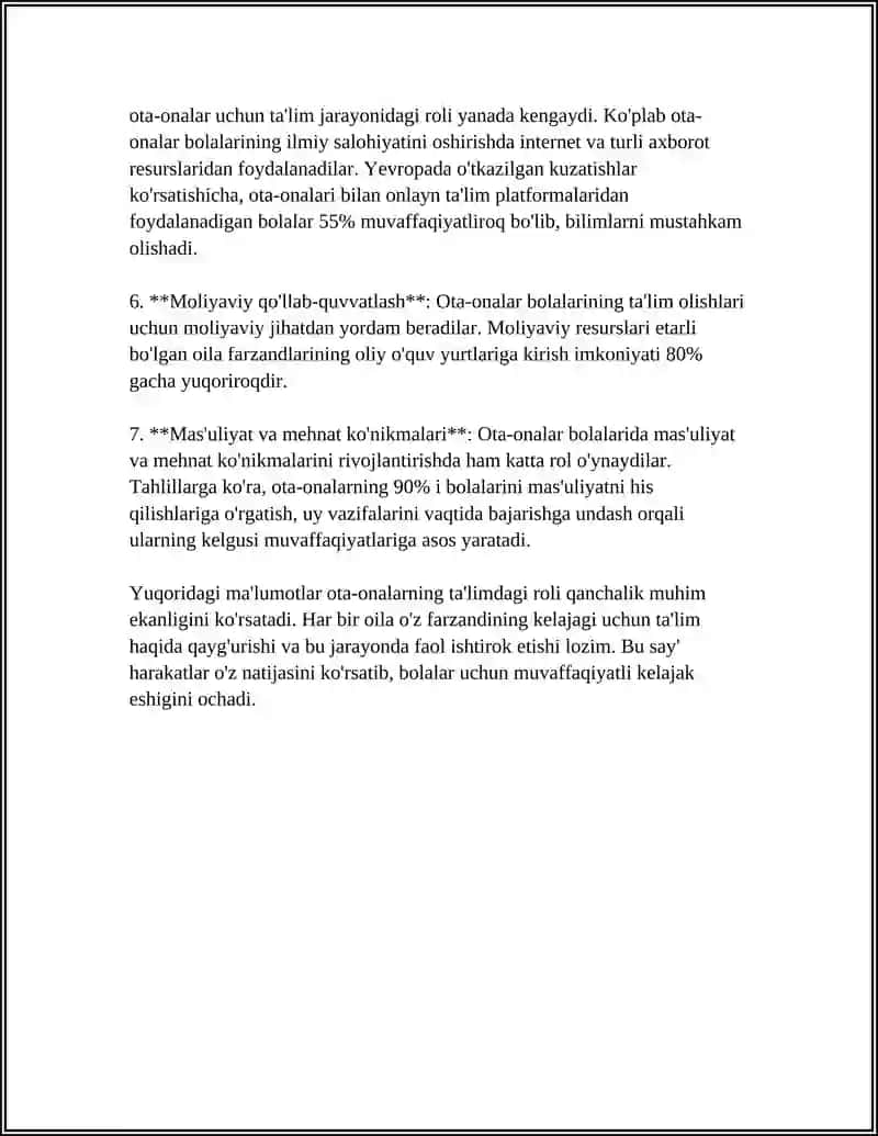 MTTNING OTA-ONALAR BILAN OLIB BORADIGAN ISHLARI 4