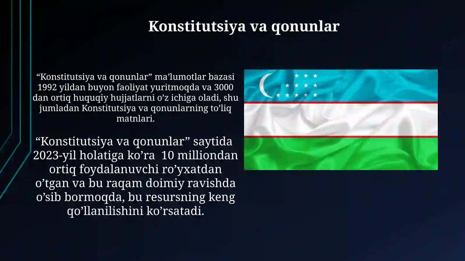 Mustaqil Oʻzbekistonning Erishgan Yutuqlari 4