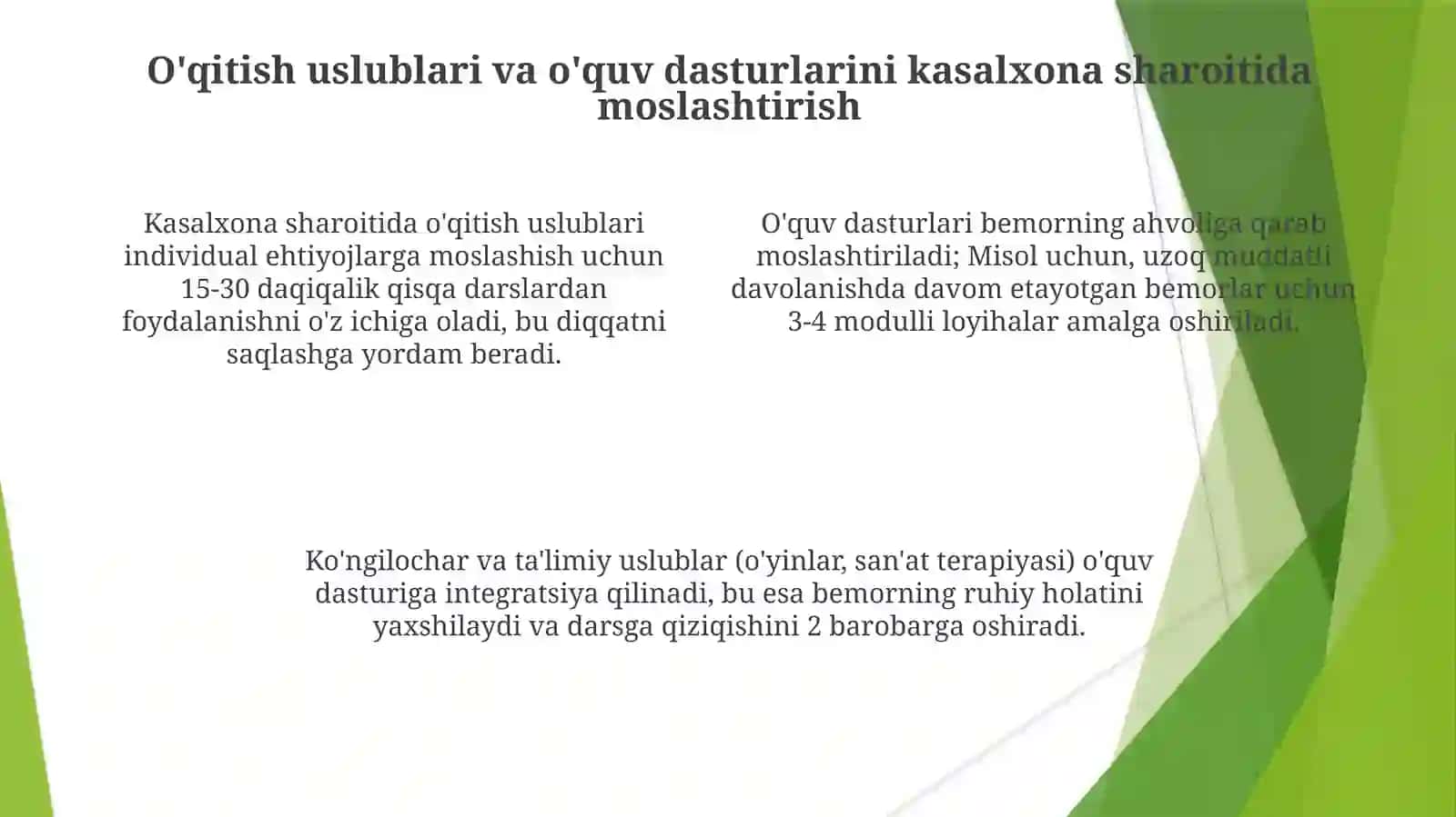 Gospital pedagogika fanining uslubiy asoslari 4