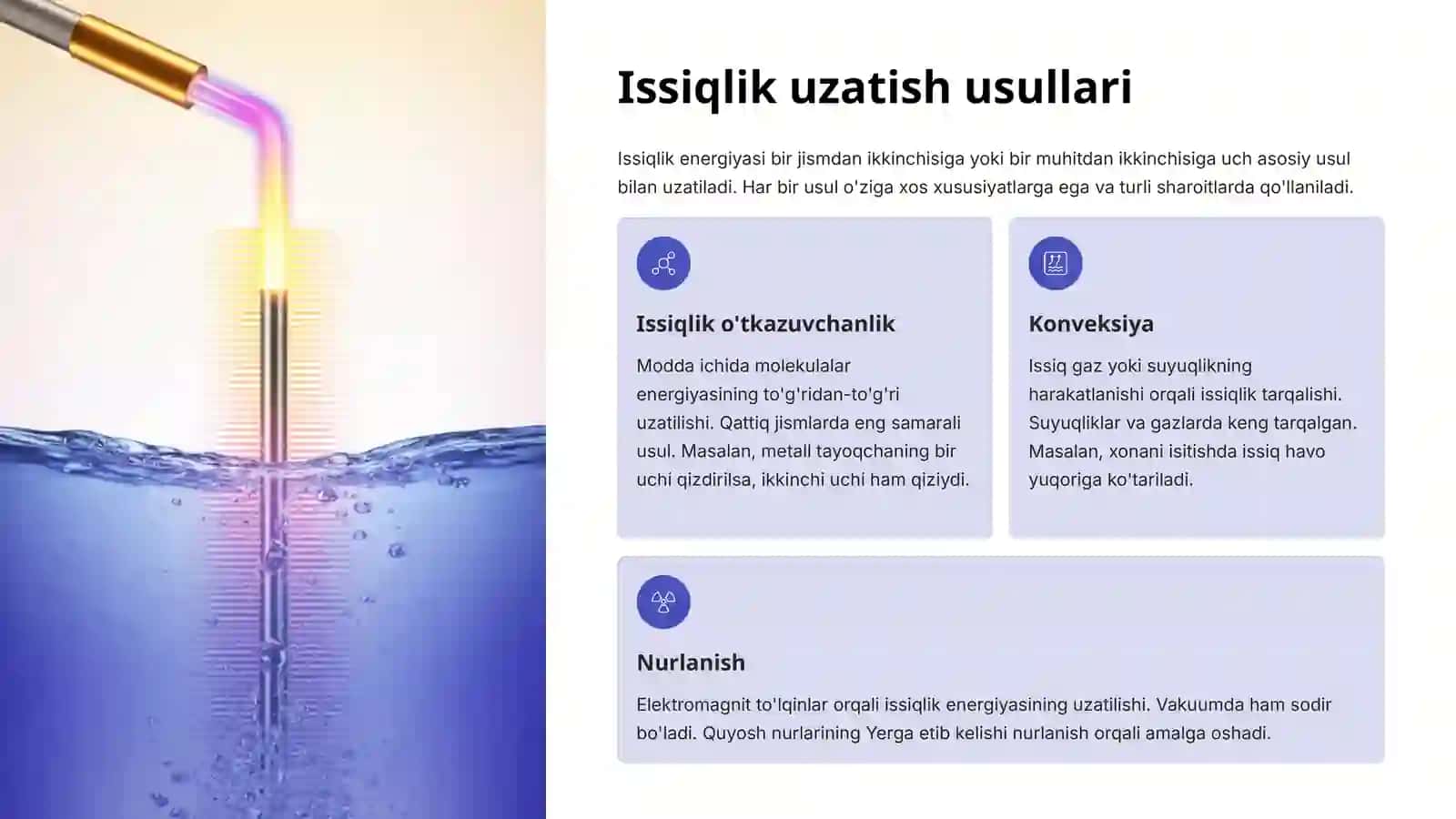 Issiqlik va Fizik Kimyoviy Jarayonlar 4