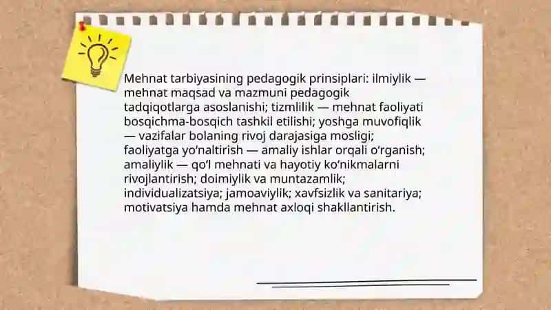Bolalarni mehnatga oʻrgatish 4